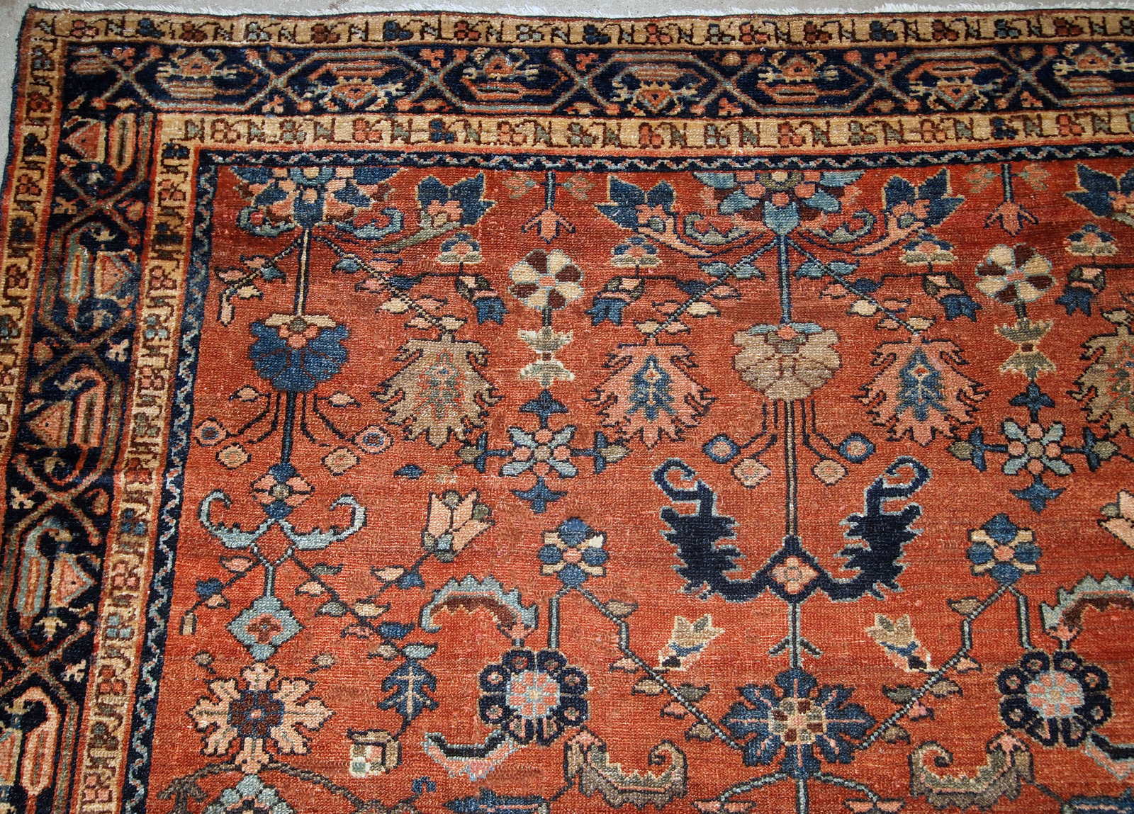 Handmade Persian rug 125x192cm 1920