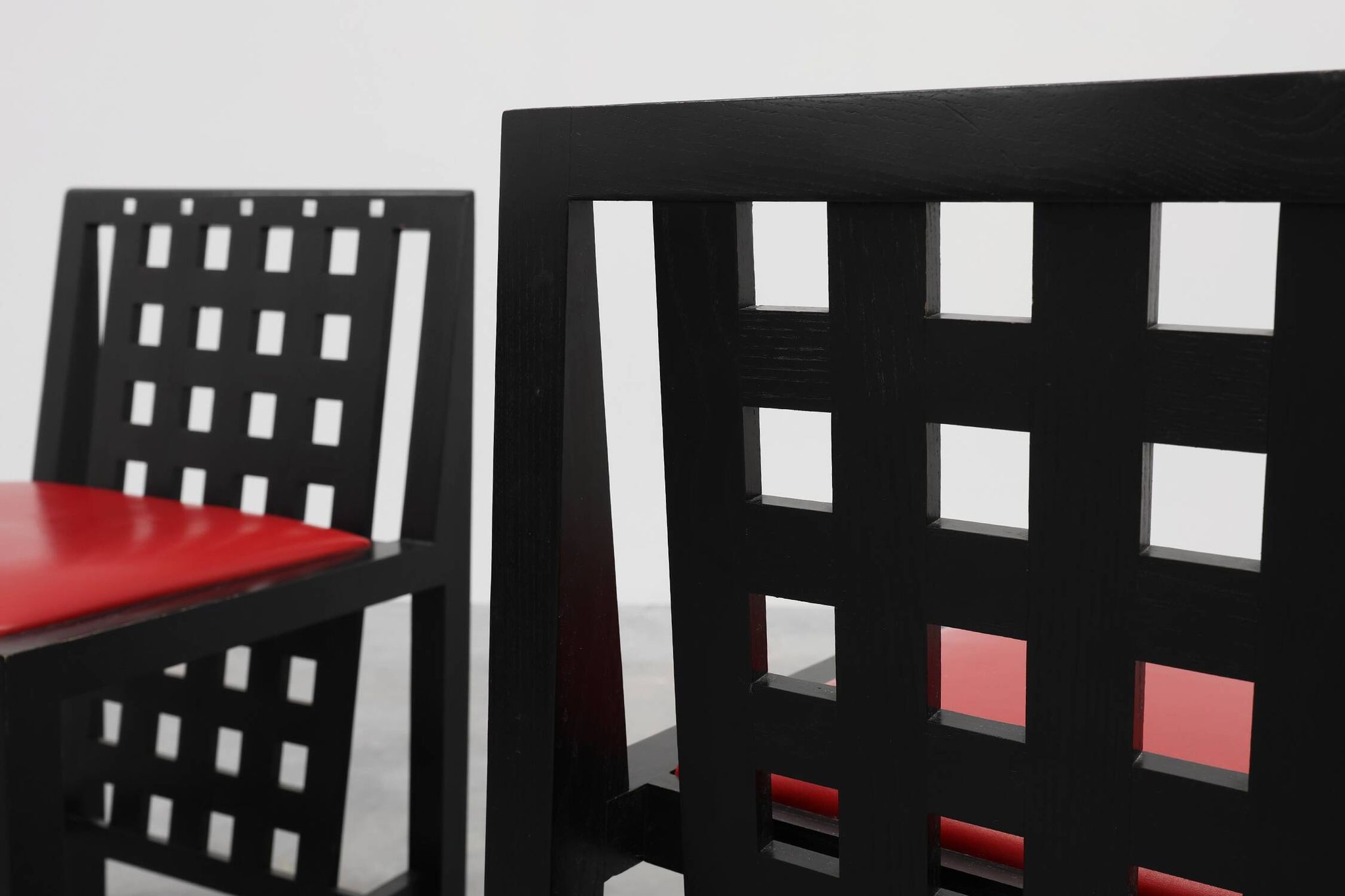 Set of 4 DS3 Dining Chairs by Charles Rennie Mackintosh for Atelier interna