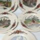 Sarreguemines Obernai dessert plates