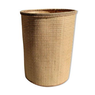 Lampshade in natural braided fiber h:40cm; d:20cm