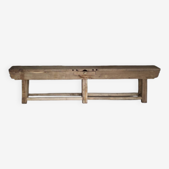 XXL solid oak table/workbench 1940