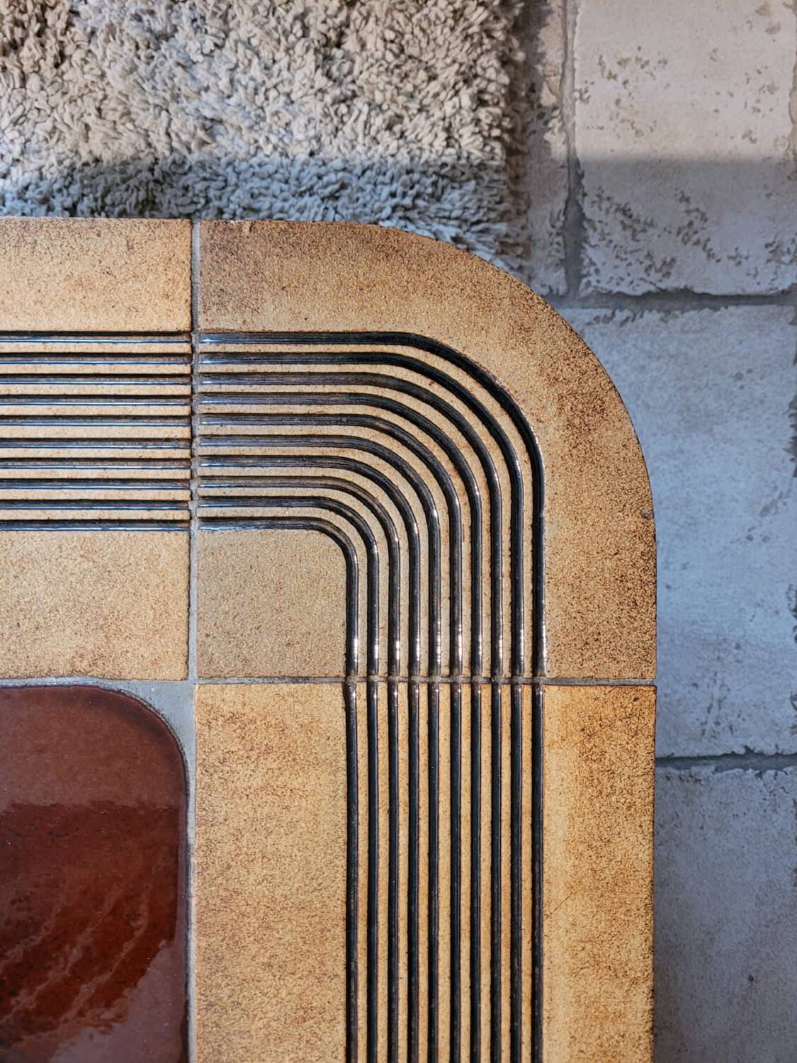 Roger Capron Mambo model ceramic coffee table 1970