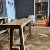 Console chêne massif ancien centenaire