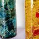 Fractal resin lamps 1970