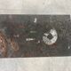 Vintage fossil stones coffee table, 1970s