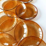 12 flat plates Arcoroc Sierra Ambre