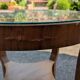 Table basse ronde