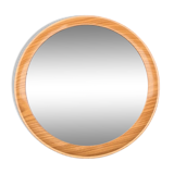 Miroir mural rond, veb spanplattenwerk gotha allemagne, années 1970.