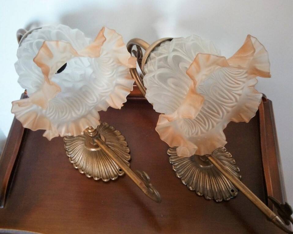 Paire d’appliques murales