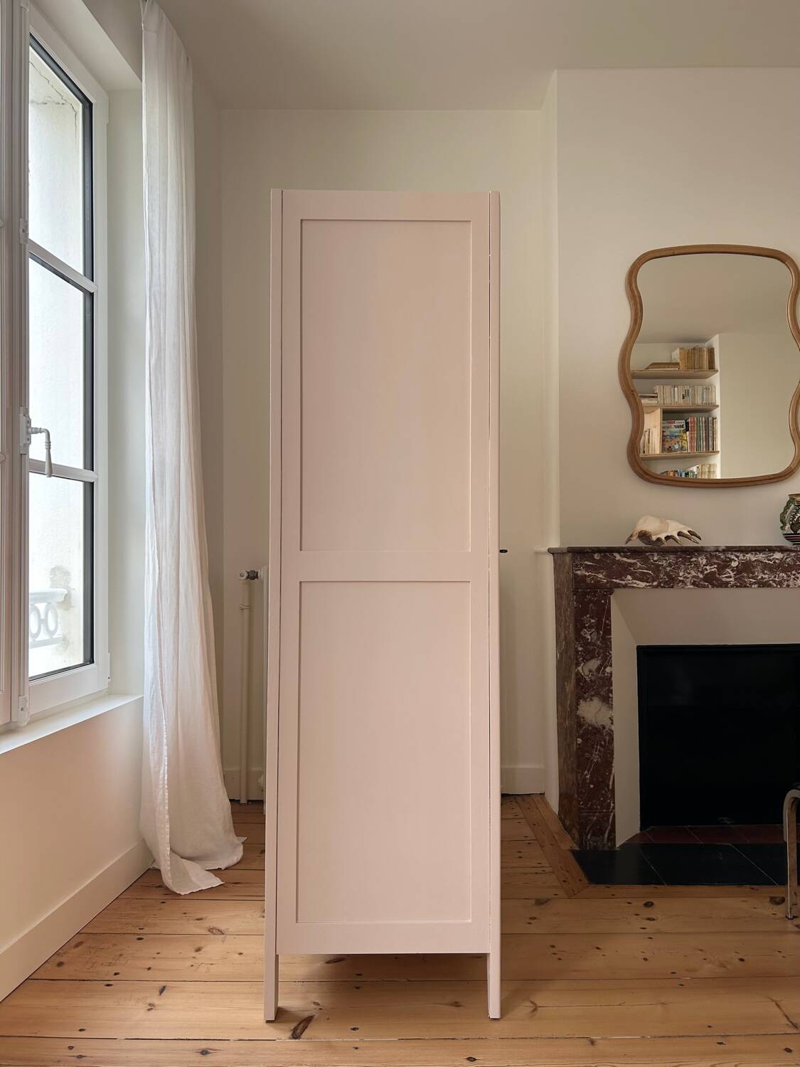 Renovated Parisian wardrobe