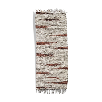 Vintage wool atisanal carpet