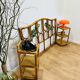 Rattan headboard