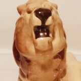Sculpture Lion/Lionne de L. François (1882-1965)