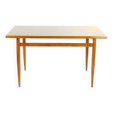 Table à manger en acajou, Tchécoslovaquie 1970