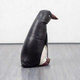 Leather decoration object, 70s, penguin