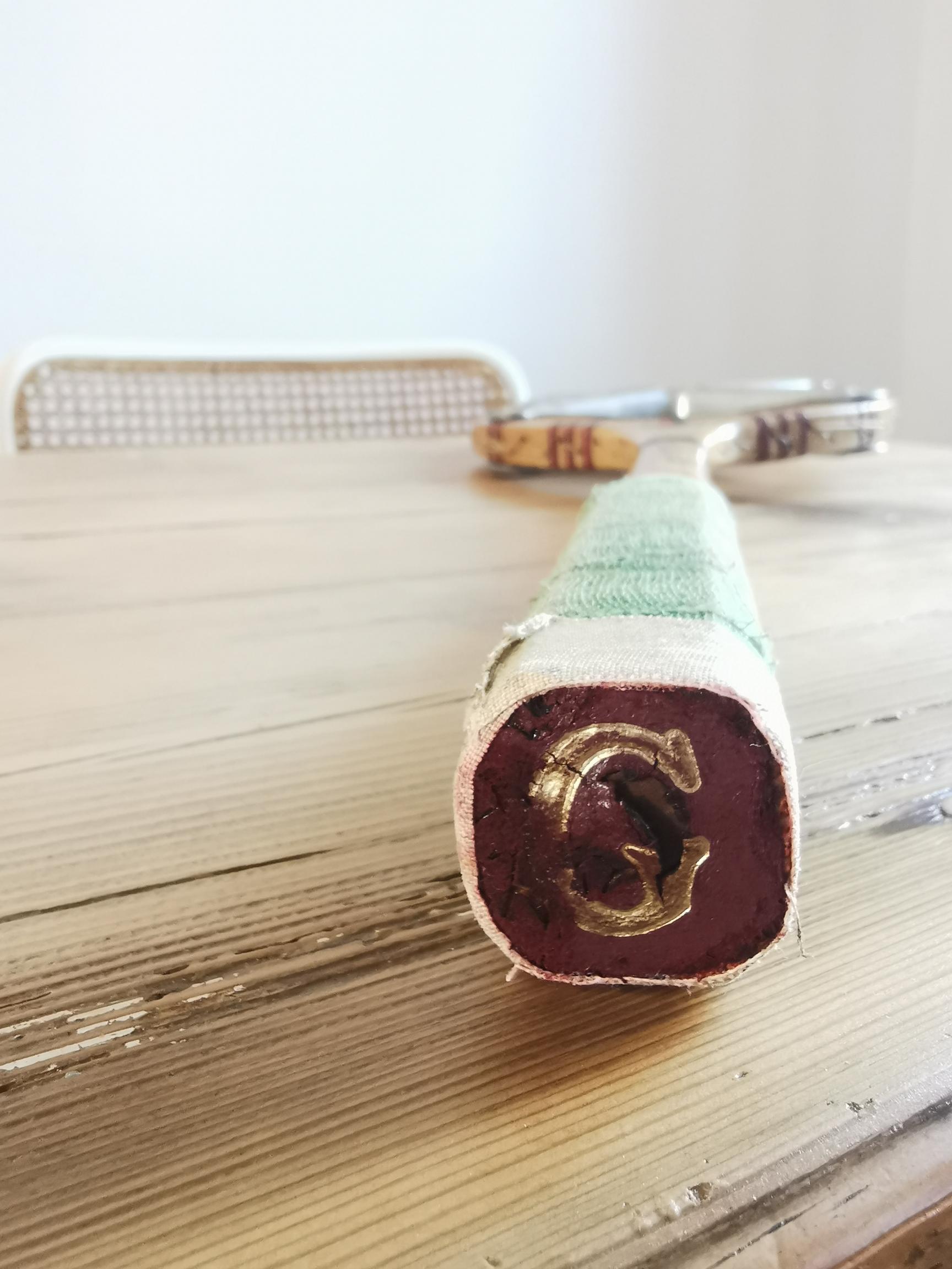 Raquette de tennis vintage