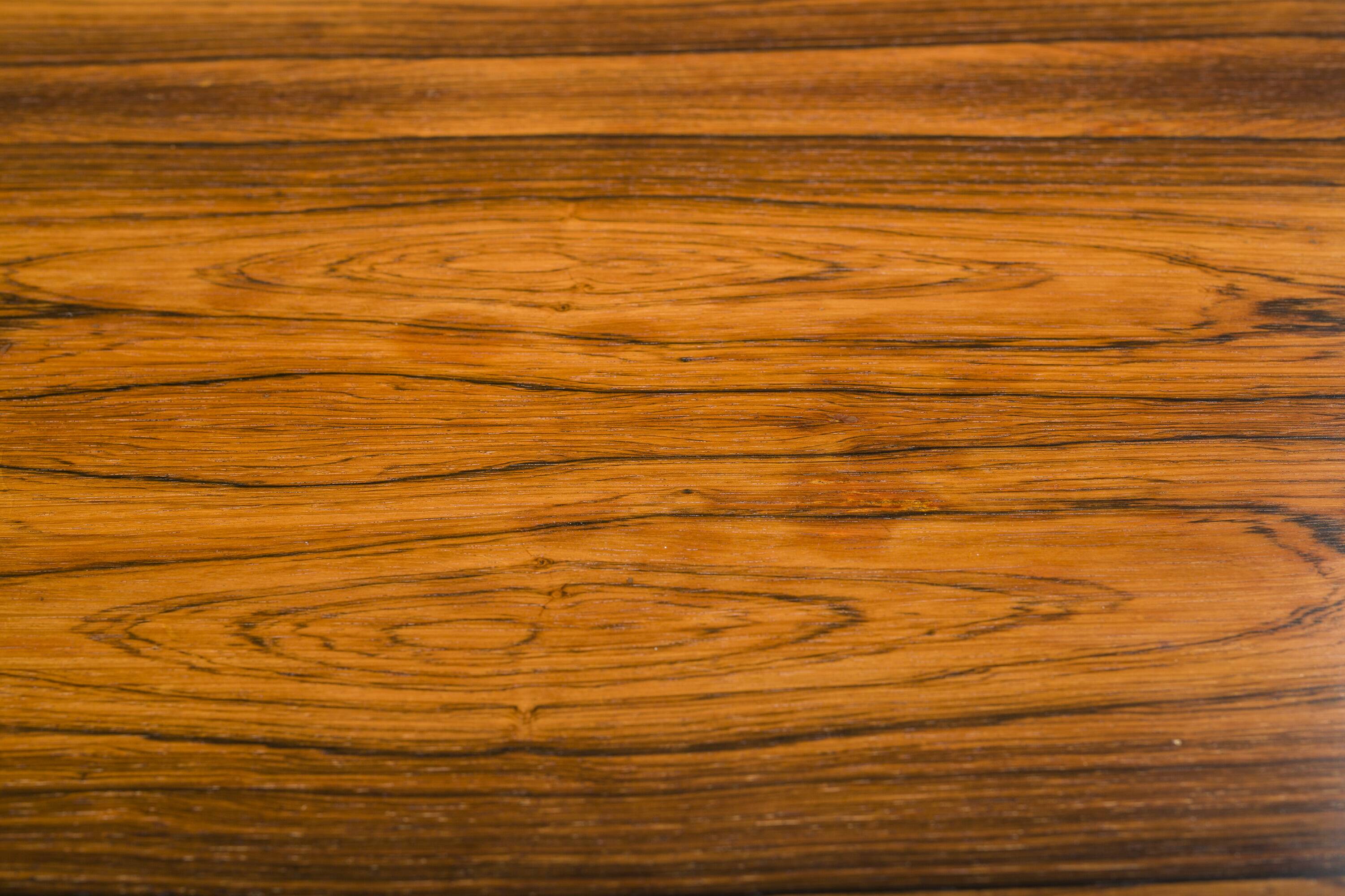 Coffee Table in Rosewood & Chrome, 1960s