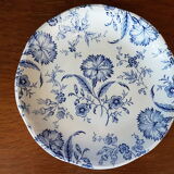 Suite of 6 small plates in faience of Gien