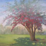 Painting by E. Leval