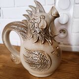 Zoomorphic ceramic carafe