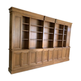 Library, solid wood wardrobe