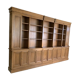 Library, solid wood wardrobe