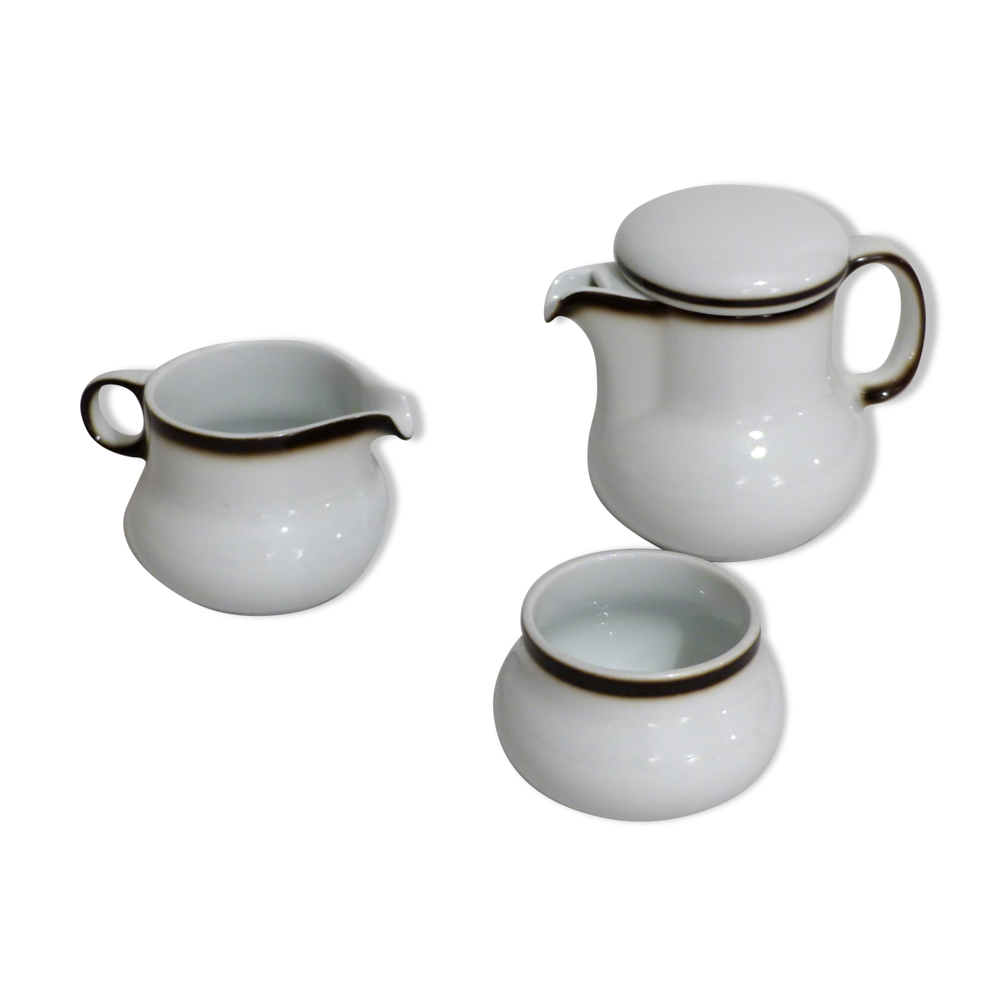 Porcelain tea set 3 pieces