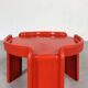 Red Table by Giotto Stoppino for Kartell, 1970