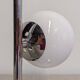 Space age lamp in white opaline from the 60s/70s