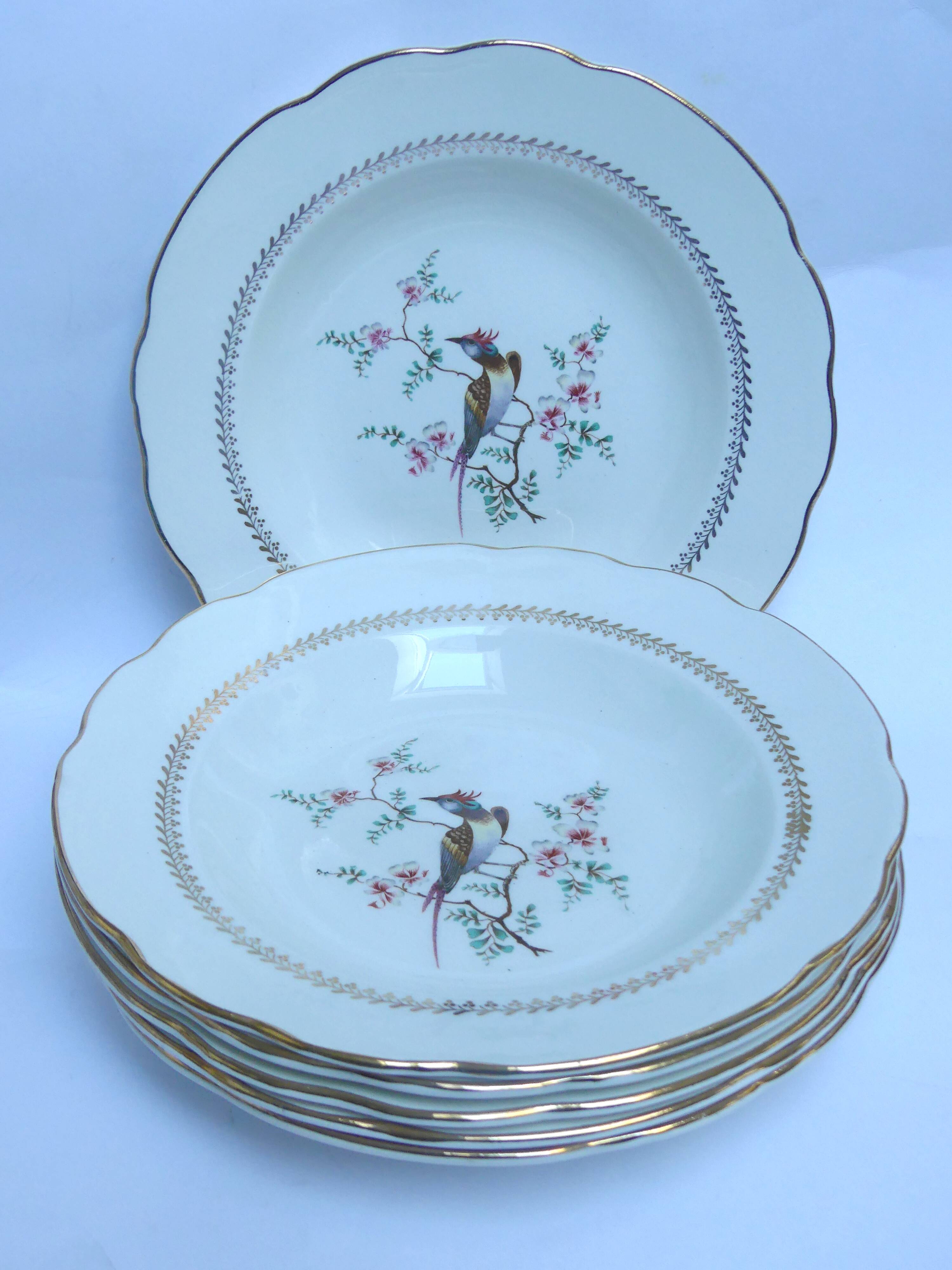 6 soup plates Gien Tokio Tokyo