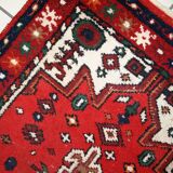 Tapis Vintage Hamadan en Laine, Années 1970, Élégance Intemporelle