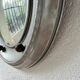 Round convex metal mirror in English style 1900