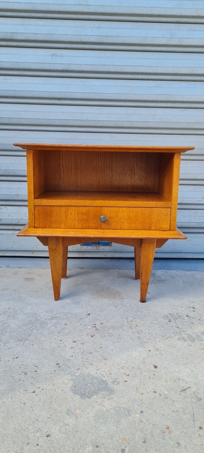 Vintage bedside compass foot