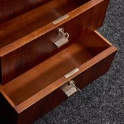 Buffet cubain en acajou de style Bauhaus, Gyula Kaesz, début des années 1940