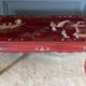 Lacquer coffee table 1960 China red background character decoration