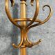 Thonet: pair of parrot coat racks in the shape of a "half-moon"