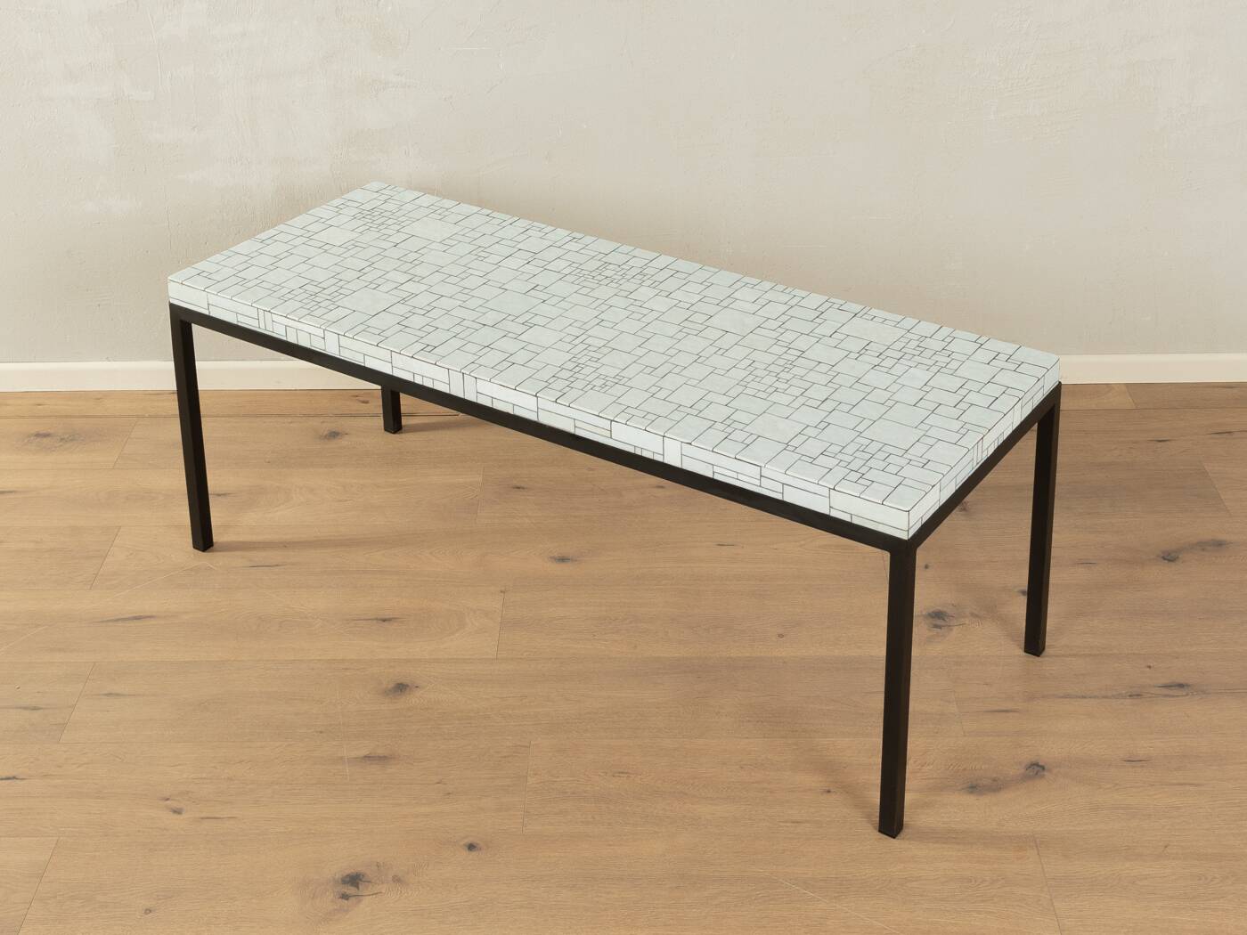 1950s mosaic coffee table