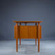 Mid-century Danish teak desk by HP Hansen, 1960s
