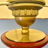 Tall Fat Lava Pagoda Floor Lamp - West German Pottery from the Space Age