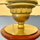 Tall Fat Lava Pagoda Floor Lamp - West German Pottery from the Space Age