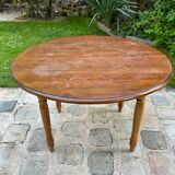 Round table with flaps