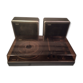 Record player / Vintage Electrophone Philips 381 - Perfect condition - Year 1972