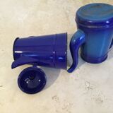 Enamelled metal coffee maker