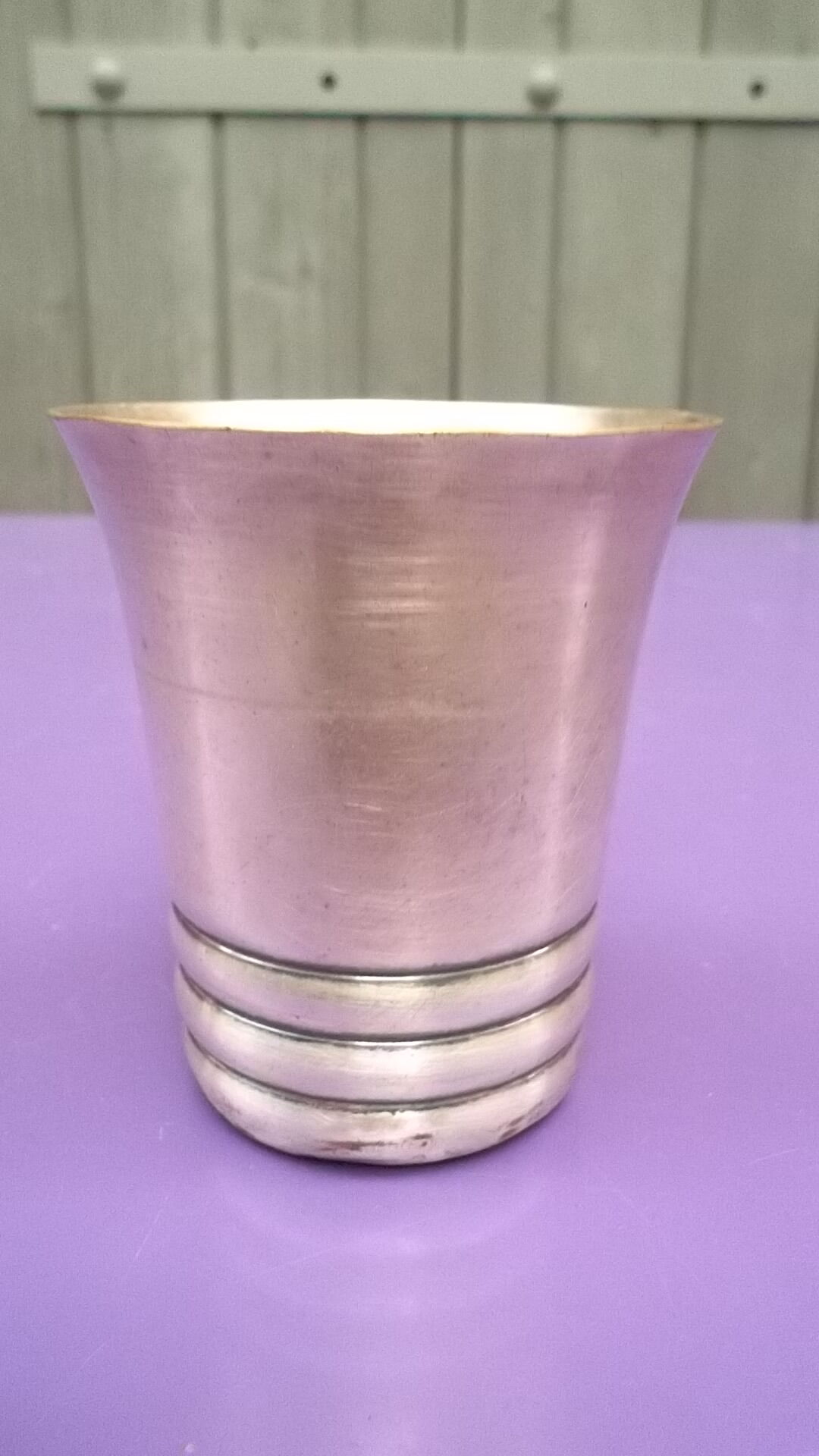 Timpani in silver metal