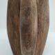 Solid wood pitcher patinated brutalist 60s