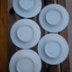 Dessert plates with flowers