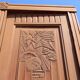 Grande armoire art déco bois exotique