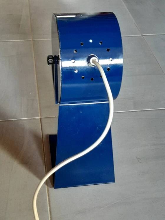 Lampe en tôle pliée 1970