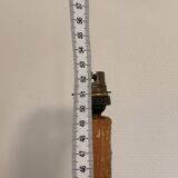 Vintage Ostrich Egg Lamp Stand Art Deco Venetian Florentine Candle Holder