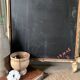 Miroir vintage bambou